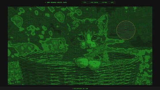100 Hidden ASCII Cats — screenshot 4