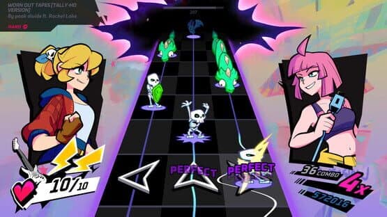 Rift of the NecroDancer: Unbeatable - “Worn Out Tapes [Tally-Ho Version]” - Peak Divide ft. Rachel Lake — screenshot 2