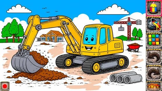 Tiny Builders Coloring Book for Kids — screenshot 1