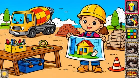 Tiny Builders Coloring Book for Kids — screenshot 2