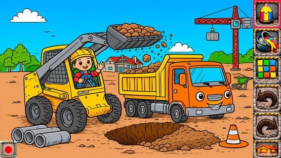 Tiny Builders Coloring Book for Kids — screenshot 4