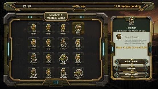 Military Merge — screenshot 1