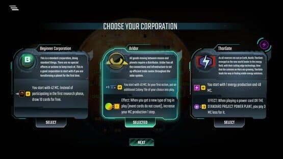 Terraforming Mars: Colonies — screenshot 1