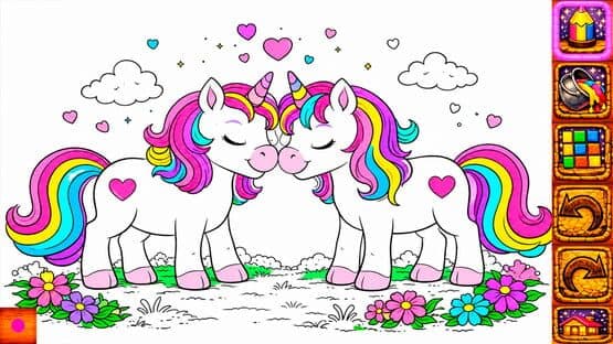 Animal Coloring Book for Kids & Toddlers: Unicorns — screenshot 1