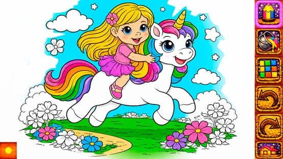 Animal Coloring Book for Kids & Toddlers: Unicorns — screenshot 2
