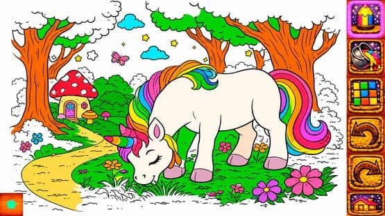 Animal Coloring Book for Kids & Toddlers: Unicorns — screenshot 5