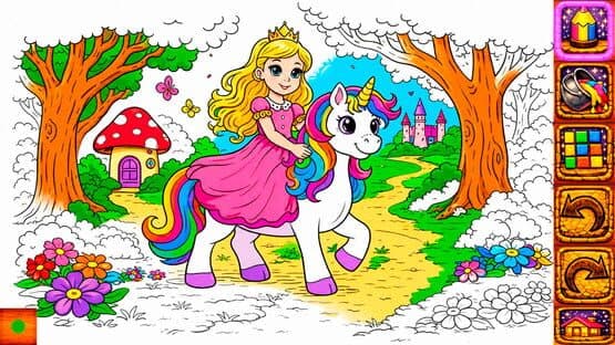 Animal Coloring Book for Kids & Toddlers: Unicorns — screenshot 6