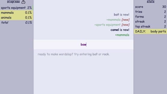 Wordslop — screenshot 1