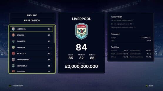 FD 27: Direct Your Football Club — screenshot 1