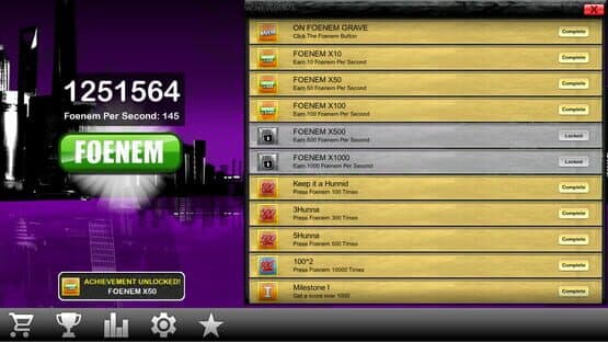 PeeWee Purpdrank's Foenem Clicker — screenshot 5
