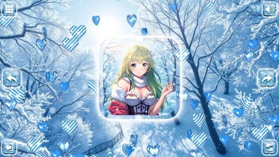 Lovely Anime Puzzle: Winter — screenshot 2
