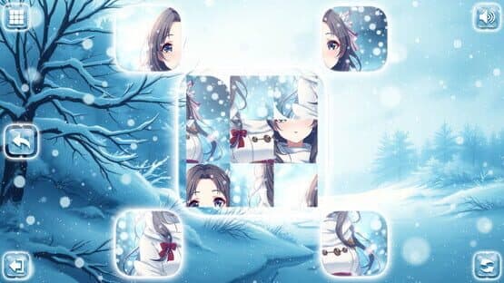 Lovely Anime Puzzle: Winter — screenshot 3