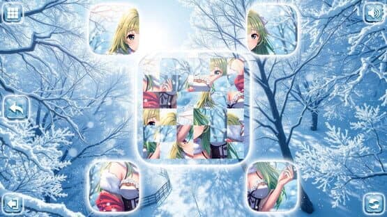 Lovely Anime Puzzle: Winter — screenshot 4