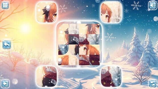 Lovely Anime Puzzle: Winter — screenshot 6