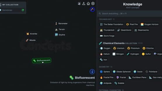 Concepts — screenshot 1