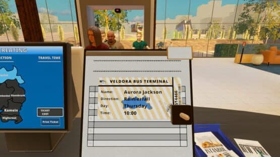 Bus Terminal Simulator — screenshot 2