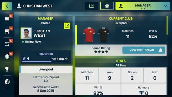 Football Club Manager 26 Live — screenshot 2