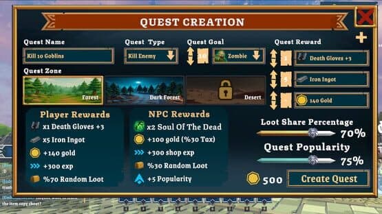 MMORPG NPC Simulator — screenshot 4