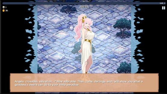 Aphrodite Evolve Weapons Survivor: Greek Gods Versus Heaven — screenshot 2