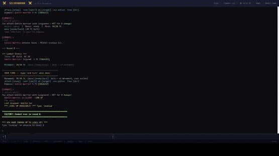 Silverbrook: a Text-Based RPG — screenshot 3