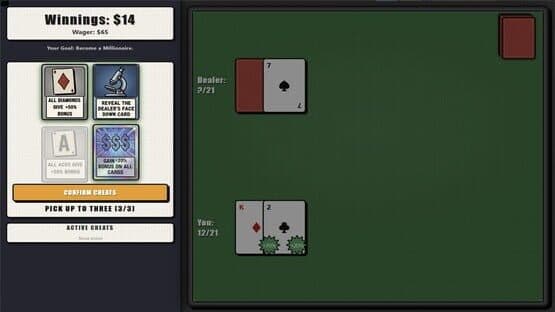 Blackjack: Cheat the House! — screenshot 1