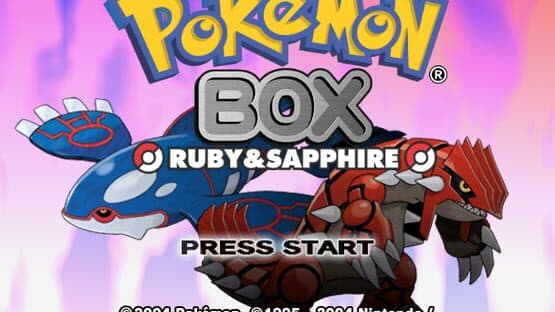 Pokémon Box: Ruby & Sapphire — screenshot 1