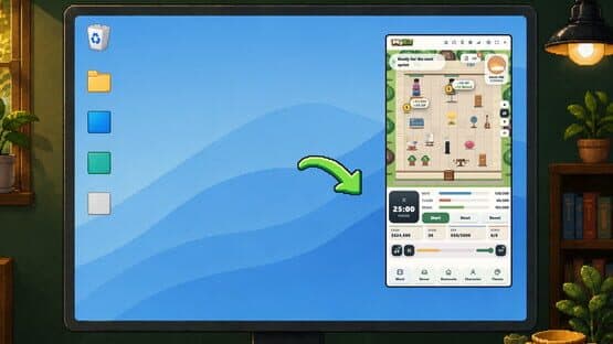 MyBiz: Pomodoro Desk Tycoon — screenshot 1