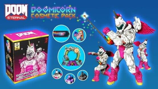 Doom Eternal: Doomicorn Master Collection Cosmetic Pack — screenshot 1