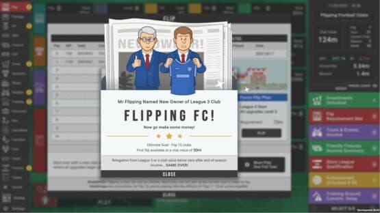 Flipping Football Clubs — screenshot 1