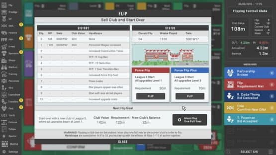 Flipping Football Clubs — screenshot 5
