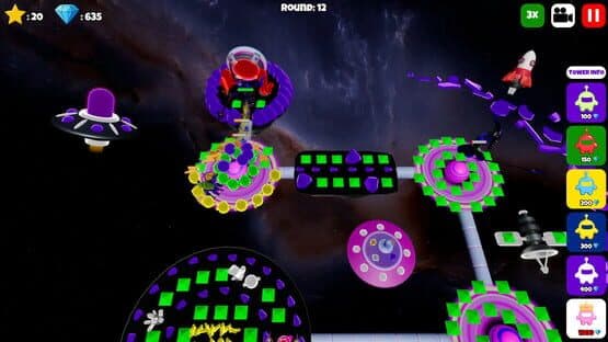 Glowbot Tower Defense — screenshot 1