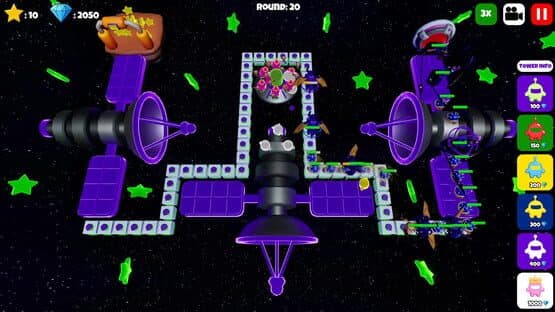 Glowbot Tower Defense — screenshot 2