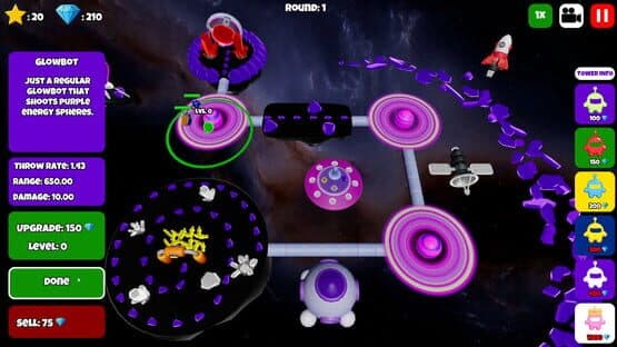 Glowbot Tower Defense — screenshot 7
