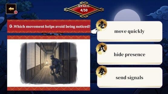 Road to Jonin! The 3-Choice Ninja Quiz — screenshot 1