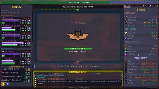 Gene Crawl: Dungeon Descent — screenshot 1