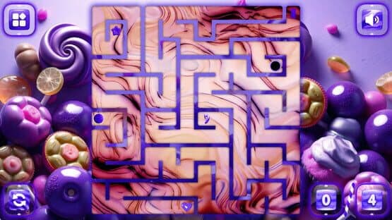Sweetie Candy Maze: Violet Plum — screenshot 1