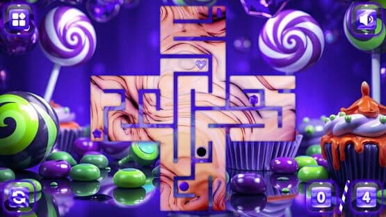 Sweetie Candy Maze: Violet Plum — screenshot 2