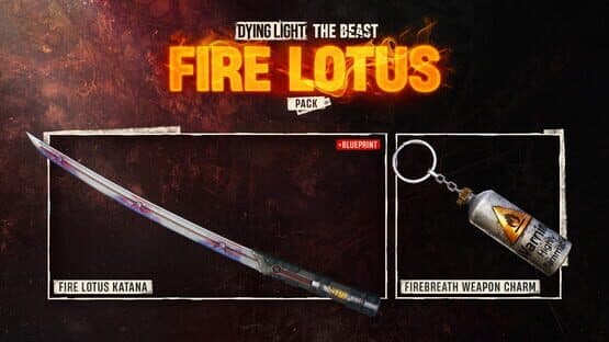 Dying Light: The Beast - Fire Lotus Weapon Pack — screenshot 1