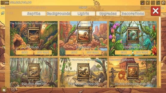 Reptilarium — screenshot 2