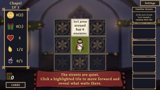 Carol and the Bells: A Cozy Strategy Game — screenshot 1
