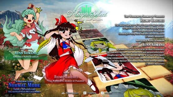 Touhou Sousenkyou: Land of Oracular Zeitgeist — screenshot 2