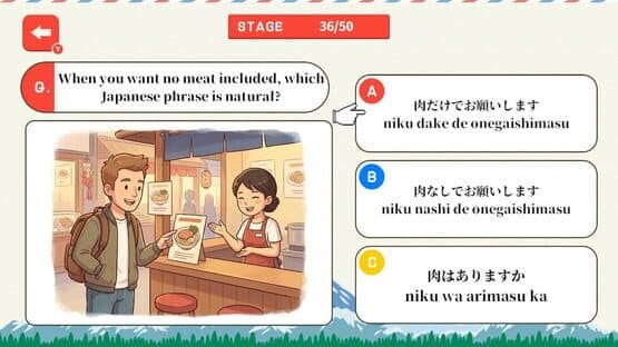 Phrase Passport Japan A Travel Japanese Quiz — screenshot 2