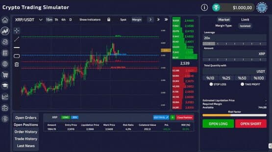 Crypto Trading Simulator — screenshot 5