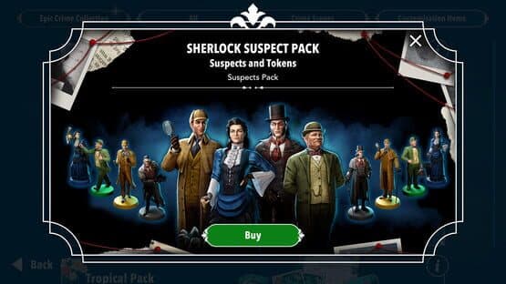 Clue/Cluedo: Sherlock Suspect Pack — screenshot 2