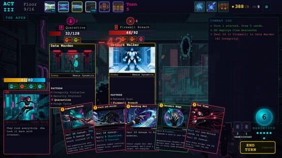 CyberDeck: The Cyberpunk Roguelike Deckbuilder — screenshot 1