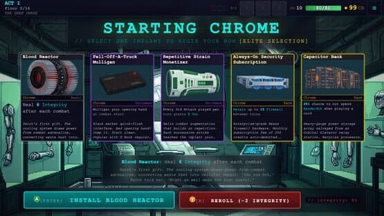 CyberDeck: The Cyberpunk Roguelike Deckbuilder — screenshot 4