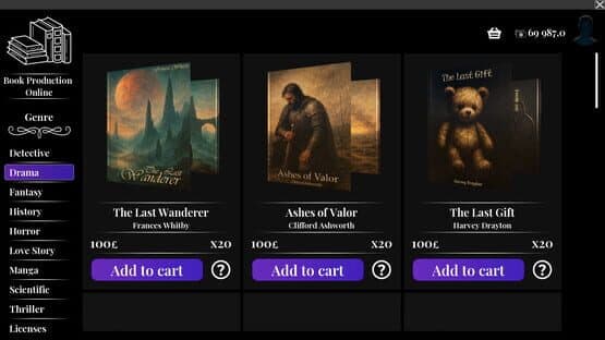 BookStore Simulator — screenshot 5