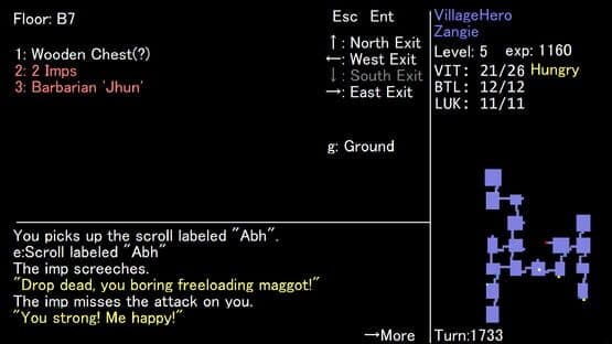 Text Dungeon: The Ring of Life — screenshot 1