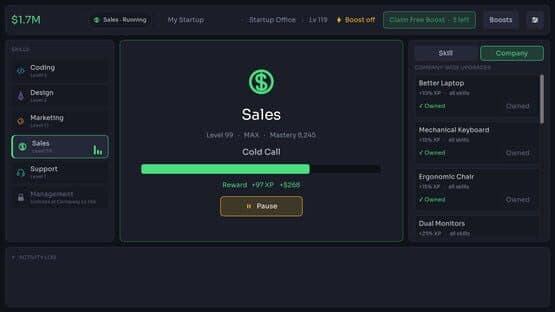 Idle Startup — screenshot 5