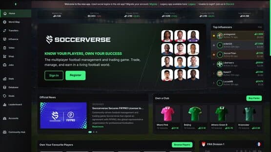 Soccerverse — screenshot 1